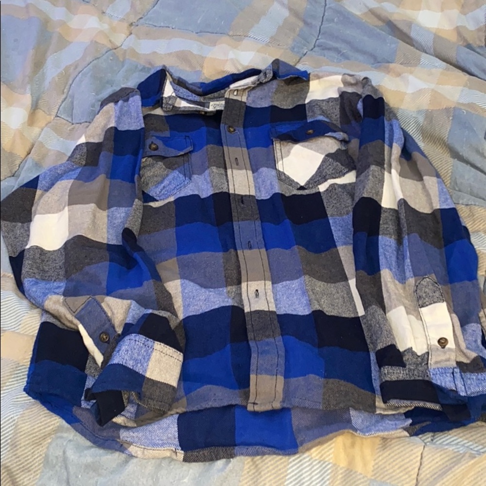 Faded Glory Button Down Shirt Size 18